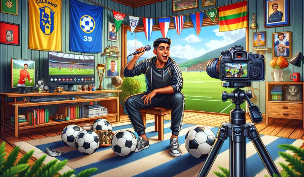 Soccer youtube channel is also a profitable soccer business idea