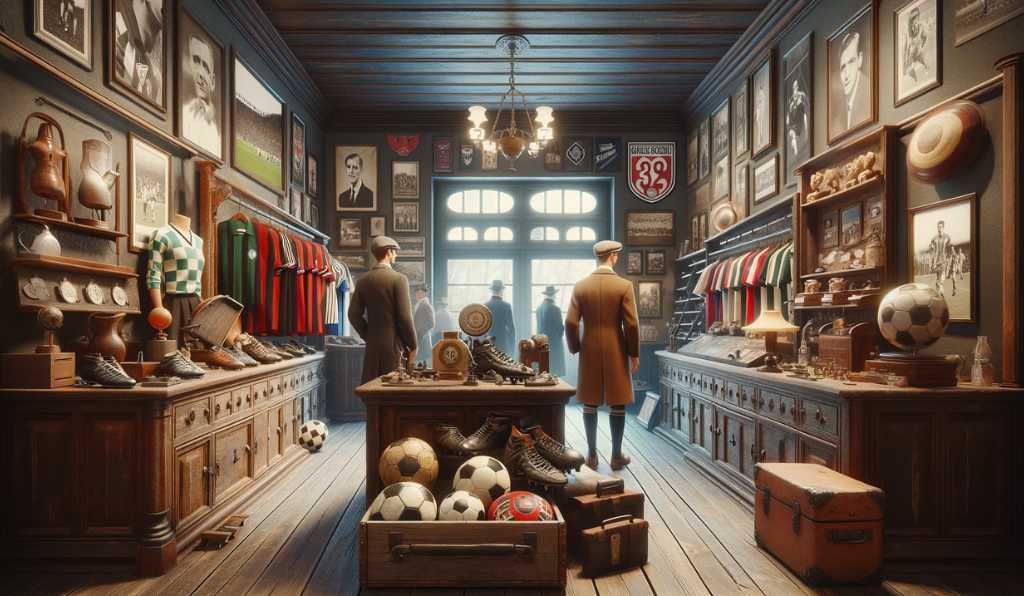 Soccer vintage store business